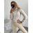 Warmer Strickpullover mit Rollkragen und langen Ärmeln für Damen (Einheitsgröße S/M) ITALIAN FASHION IMM22FD1001