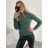 Warmer Strickpullover mit Rollkragen und langen Ärmeln für Damen (Einheitsgröße S/M) ITALIAN FASHION IMM22FD1001