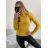 Warmer Strickpullover mit Rollkragen und langen Ärmeln für Damen (Einheitsgröße S/M) ITALIAN FASHION IMM22FD1001