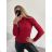 Warmer Strickpullover mit Rollkragen und langen Ärmeln für Damen (Einheitsgröße S/M) ITALIAN FASHION IMM22FD1001 S/M weiß