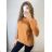 Warmer Strickpullover mit Rollkragen und langen Ärmeln für Damen (S/M ONE SIZE) ITALIAN FASHION IMPSS22S8690