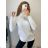 Warmer Strickpullover mit Rollkragen und langen Ärmeln für Damen (S/M ONE SIZE) ITALIAN FASHION IMPSS22S8690