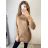 Gestricktes Sommerkleid mit Riemchen für Damen (Einheitsgröße S/M) TURKISH FASHION TM922DIRTY