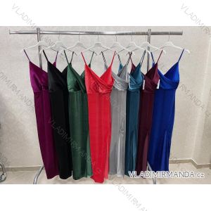 Elegantes, glitzerndes, trägerloses Damenkleid (Einheitsgröße S/M) ITALIAN FASHION IMWKK224076