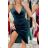 Elegantes trägerloses Damenkleid (S/M EINHEITSGRÖSSE) ITALIAN FASHION IMWKK224077