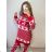 Damen Langarm Pullover (S / M ONE SIZE) ITALIAN FASHION IMM219072 weiß S/M
