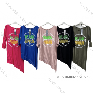 Warmes Langarm-T-Shirt für Frauen (Einheitsgröße S/M) ITALIAN FASHION IMD22967