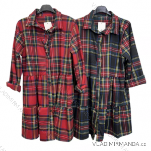 Weihnachts-Langarm-Hemdkleid für Damen (Einheitsgröße S/M) ITALIAN FASHION IMPLM229600