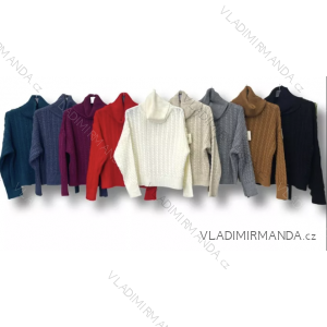 Damen-Strickpullover mit langen Ärmeln (Einheitsgröße S/M) ITALIAN FASHION IMP22003000070