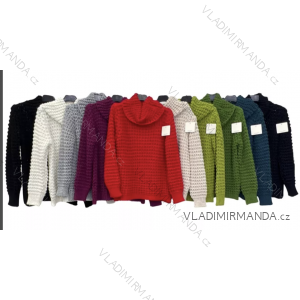 Damen-Strickpullover mit langen Ärmeln (Einheitsgröße S/M) ITALIAN FASHION IMP22003000070