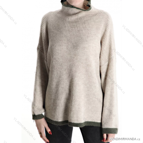 Damen-Strickpullover mit langen Ärmeln (Einheitsgröße S/M) ITALIAN FASHION IMP22003000070