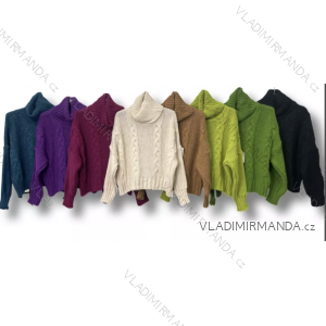 Damen-Strickpullover mit langen Ärmeln (Einheitsgröße S/M) ITALIAN FASHION IMP22003000070