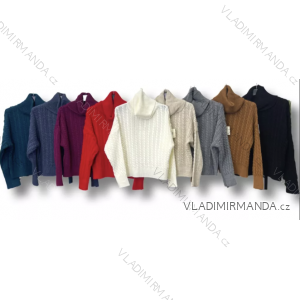 Damen-Strickpullover mit langen Ärmeln (Einheitsgröße S/M) ITALIAN FASHION IMP22003000070
