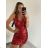 Sexy trägerloses Minikleid für Damen (S / M ONE SIZE) ITALIAN FASHION IMM22922
