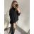 Langarm-Rollkragenpullover für Damen (S/M/L/XL/2XL ONE SIZE) ITALIAN FASHION IM422943 -   grau,   XL/2XL