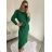 Elegantes gestricktes Langarmkleid für Damen (S/M EINHEITSGRÖSSE) ITALIAN FASHION IMWKK224078