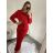 Elegantes gestricktes Langarmkleid für Damen (S/M EINHEITSGRÖSSE) ITALIAN FASHION IMWKK224078