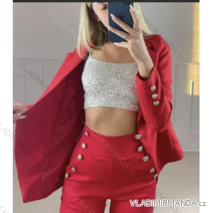 Elegantes, glitzerndes Pailletten-Crop-Top für Damen (Einheitsgröße S/M) ITALIAN FASHION IMPBB22A58392