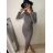 Šaty letní na ramínka dámské (S/M ONE SIZE) ITALSKÁ MÓDA IMPBB22B21841 schwarz S/M