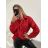 Damen Satin Langarmhemd (S/M/L ONE SIZE) ITALIAN FASHION IM322560