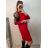 Elegantes Langarmkleid für Damen (Einheitsgröße S/M) ITALIAN FASHION IMWKK224087