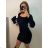 Šaty plesové dlouhé elegantní bez rukávu dámské (S/M ONE SIZE) ITALSKÁ MÓDA IMPBB22B22876 S/M rot