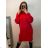 Šaty letní na ramínka dámské (S/M ONE SIZE) ITALSKÁ MÓDA IMPBB22B21841 S/M Schwarz