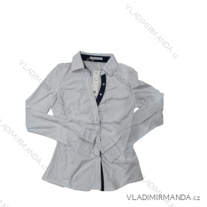 Klassisches Langarmhemd für Damen (S-XL) ITALIAN FASHION IMM22AWD0113