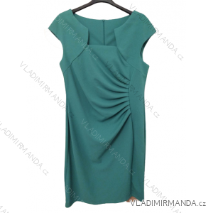 Elegantes Kurzarmkleid für Damen in Übergröße (2XL-4XL) ITALIAN FASHION IMM22A2982