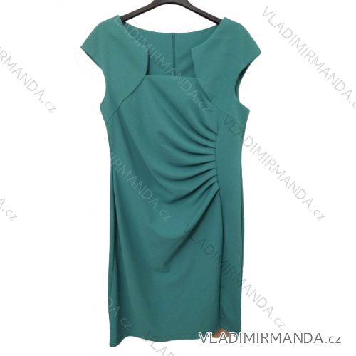 Elegantes Kurzarmkleid für Damen in Übergröße (2XL-4XL) ITALIAN FASHION IMM22A2982