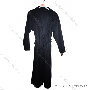 Flauschiger Mantel mit Gürtel, lange Ärmel, Damen, Übergröße (XL/2XL/3XL, Einheitsgröße), ITALIAN FASHION IMWQ22003