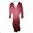 Elegantes Langarmkleid für Damen in Übergröße (XL/2XL/3XL Einheitsgröße) ITALIAN FASHION IMWQ22MARIA