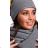 Wintermütze mit Pompon Damen (ONE SIZE) POLAND PRODUCT PV820056 EINHEITSGRÖSSE dunkelrot