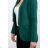 Dunkelgrüne Jacke mit Revers