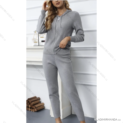 Langarm-Trainingsanzug-Set für Damen (Einheitsgröße S/M) ITALIAN FASHION IMPOC237155y