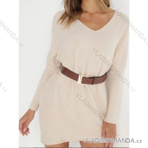 Langes, dehnbares, ärmelloses Sommerkleid für Damen (S / M / L ONE SIZE) ITALIAN FASHION IMWC222492