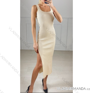 Damen-Strickkleid mit Trägern (Einheitsgröße S/M) ITALIAN FASHION IMPBB2308774r
