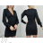 Damen-Langarmkleid (S/M EINHEITSGRÖSSE) ITALIAN FASHION IMPBB23S2861