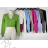 Kurzer Langarmpullover für Damen (S/M EINHEITSGRÖSSE) ITALIAN FASHION IMPBB23Z1128
