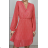Langärmliges Plisseekleid für Damen (Einheitsgröße S/M) ITALIAN FASHION IMPBB23F10430