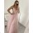 Elegantes kurzes Damenkleid (sml) ITALIENISCHES MODA IM919014 -   modrá mintova -   S / M