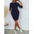 Elegantes eiskaltes langes trägerloses Kleid für Damen (S / M ONE SIZE) ITALIAN FASHION IMM22921