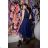Damen Plus Size (42-46) langes elegantes ärmelloses Partykleid POLISH FASHION PMLBC23265-10 <p>blau</p> 44