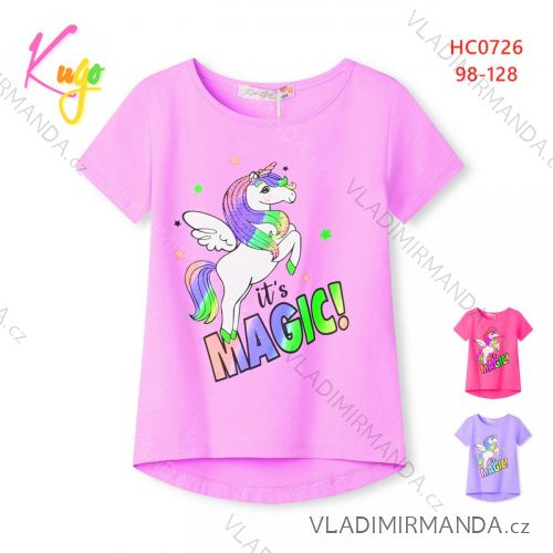 T-Shirt Kurzarm Kinder (98-128) KUGO WT9306