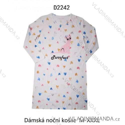 Damen Langarmhemd (m-xxl) WOLF D274