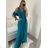 Trägerloses, elegantes langes Ballkleid für Damen (Einheitsgröße L/XL) ITALIAN FASHION IMM231878hk