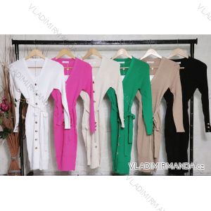 Langarmkleid für Damen (S/M EINHEITSGRÖSSE) ITALIAN FASHION IMPGM237189