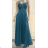 Langes, elegantes, trägerloses Damenkleid (Einheitsgröße S/M) ITALIAN FASHION FMPRP239206