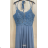 Langes, elegantes, trägerloses Damenkleid (Einheitsgröße S/M) ITALIAN FASHION FMPRP239206