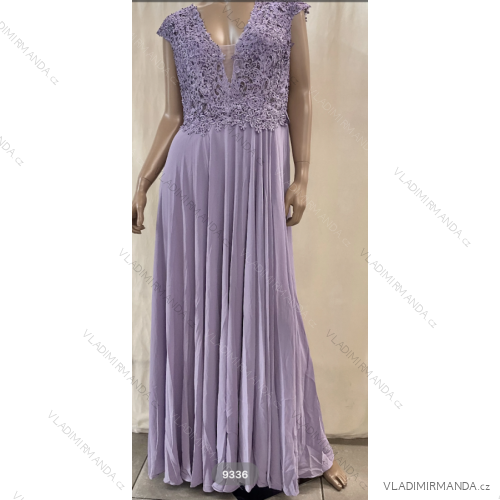 Langes, elegantes, ärmelloses Damenkleid (Einheitsgröße S/M) ITALIAN FASHION FMPRP239336